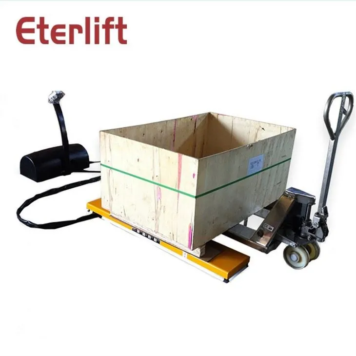 1.5 Ton Hydraulic Scissor Lift Platform