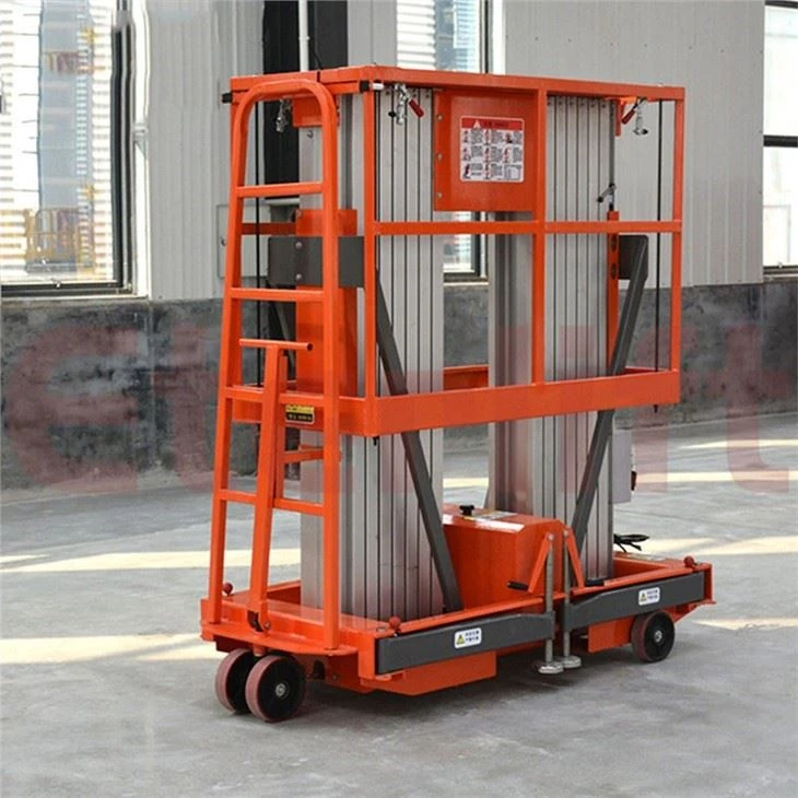 10m Aluminum Single Mast Lift Tables
