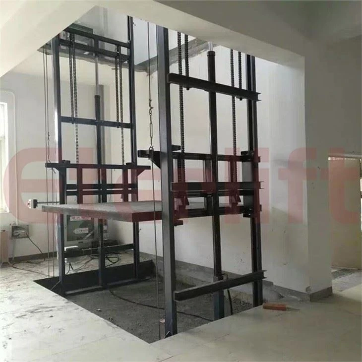 Rail Lifting Freight Elevator