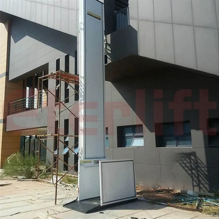 Dizanje invalidskih kolica za garažne stepenice